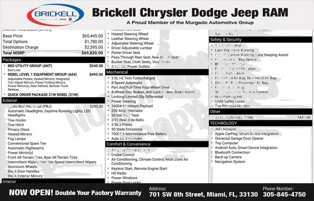 2026 Ram 1500 Rebel Crew Cab 4x4 57 Box