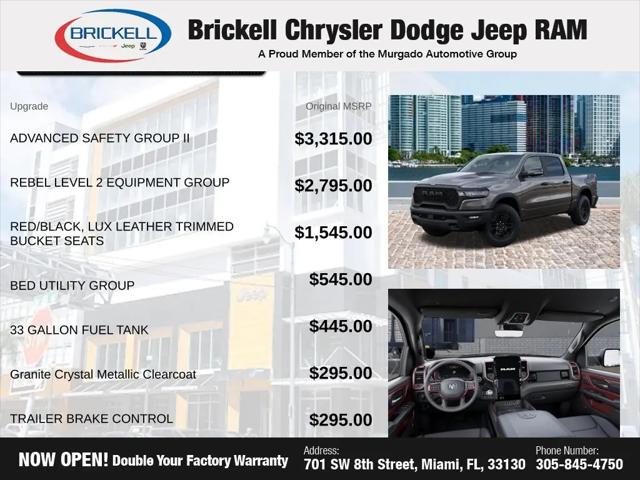 2026 Ram 1500 Rebel Crew Cab 4x4 57 Box