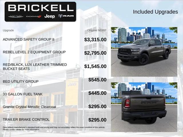 2026 Ram 1500 Rebel Crew Cab 4x4 57 Box