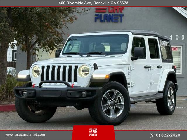 2018 Jeep Wrangler Unlimited Sahara 4x4 for sale in Roseville, CA