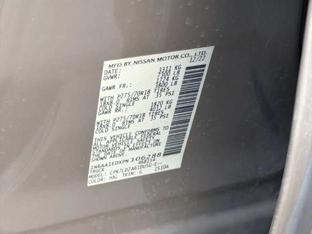 2023 Nissan Titan Crew Cab PRO-4X 4x4