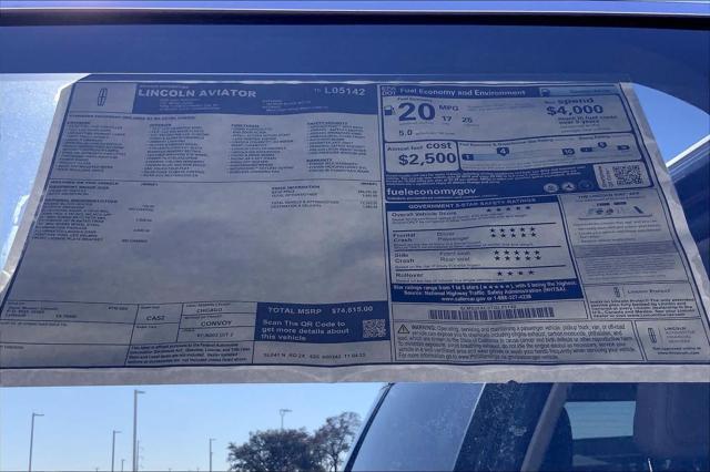 New 2026 Lincoln Aviator For Sale in Lubbock, TX