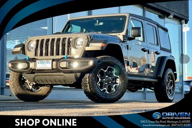 2021 Jeep Wrangler 4xe Unlimited Rubicon 4x4 for sale in Waukegan, IL