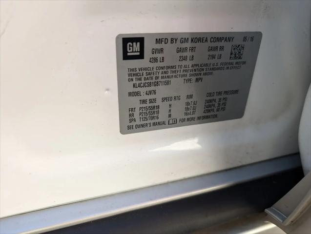 2016 Buick Encore Leather