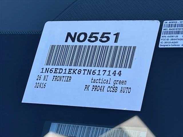 2026 Nissan Frontier Crew Cab PRO-4X 4x4