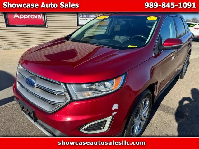 2015 Ford Edge Titanium for sale in Chesaning, MI