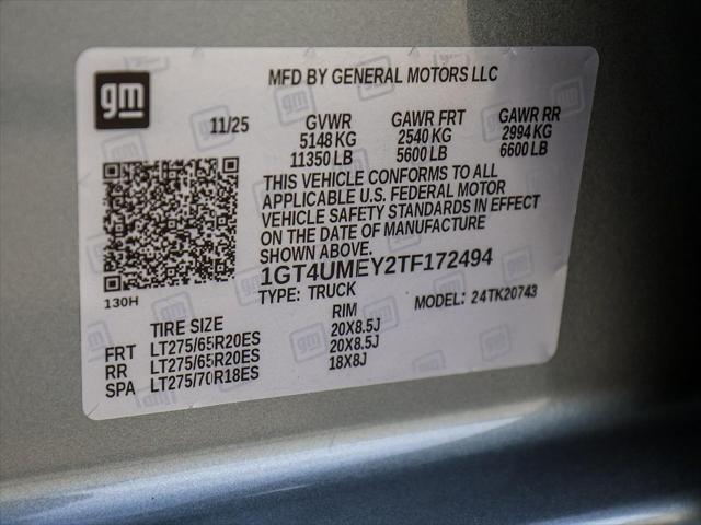 2026 GMC Sierra 2500HD Crew Cab, Standard Bed, SLE, 4WD