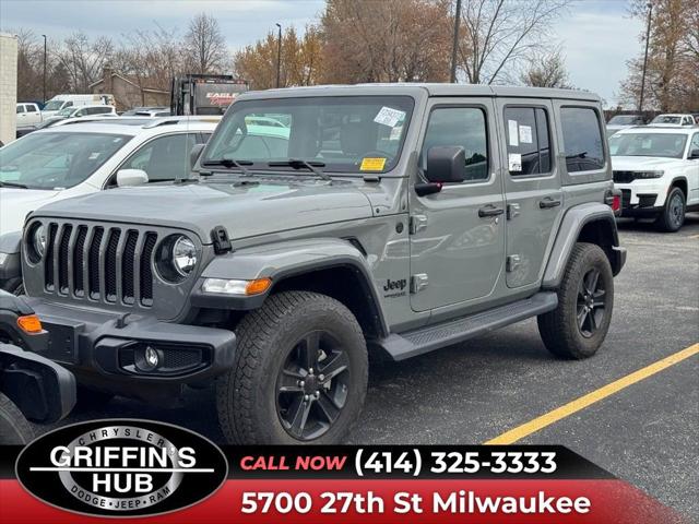 2022 Jeep Wrangler Unlimited Sahara Altitude 2022 Jeep Wrangler Unlimited Sahara Altitude