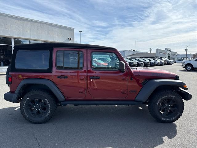 2021 Jeep Wrangler Unlimited Willys 4x4 2021 Jeep Wrangler Unlimited Willys 4x4