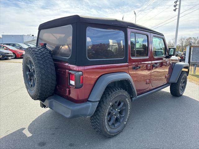 2021 Jeep Wrangler Unlimited Willys 4x4 2021 Jeep Wrangler Unlimited Willys 4x4