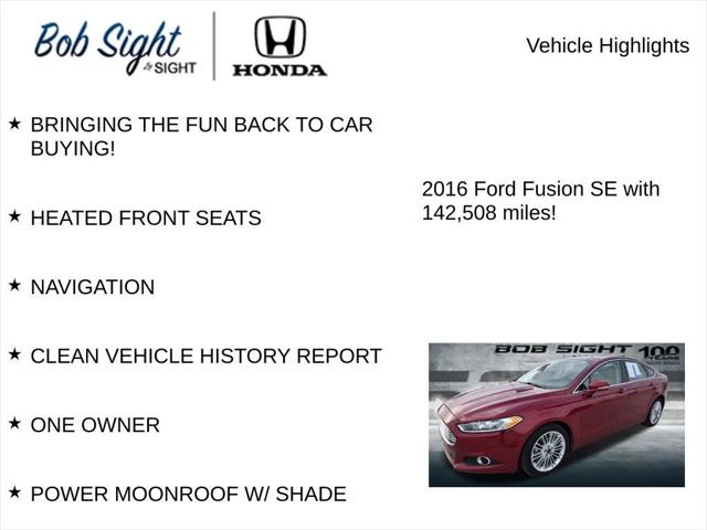 2016 Ford Fusion SE