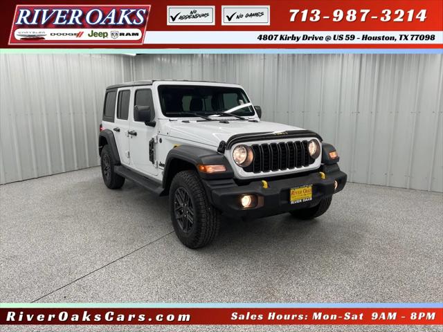 2024 Jeep Wrangler 4-Door Sport S 4x4 2024 Jeep Wrangler 4-Door Sport S 4x4