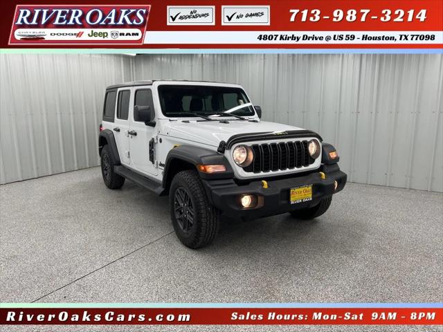 2024 Jeep Wrangler 4-Door Sport S 4x4