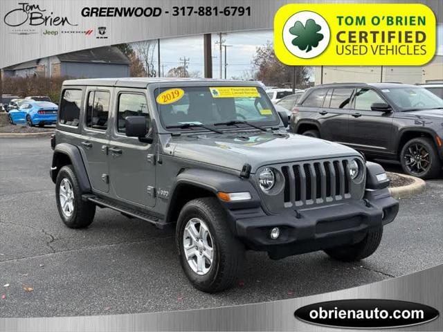 2019 Jeep Wrangler Unlimited Sport S 4x4