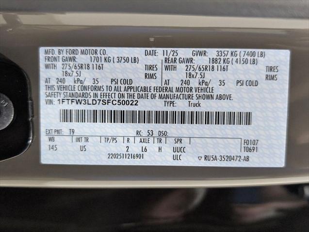 2025 Ford F-150 XLT