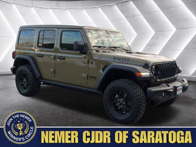 2026 Jeep Wrangler 4-Door Willys 4x4 for sale in Saratoga Springs, NY
