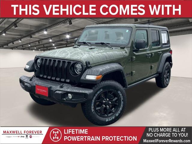 2021 Jeep Wrangler Unlimited Willys 4x4 2021 Jeep Wrangler Unlimited Willys 4x4