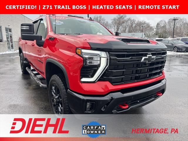 2025 Chevrolet Silverado 2500HD 4WD Crew Cab Standard Bed LT