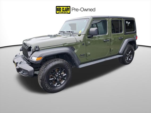 2021 Jeep Wrangler Unlimited Willys Sport 4x4 2021 Jeep Wrangler Unlimited Willys Sport 4x4