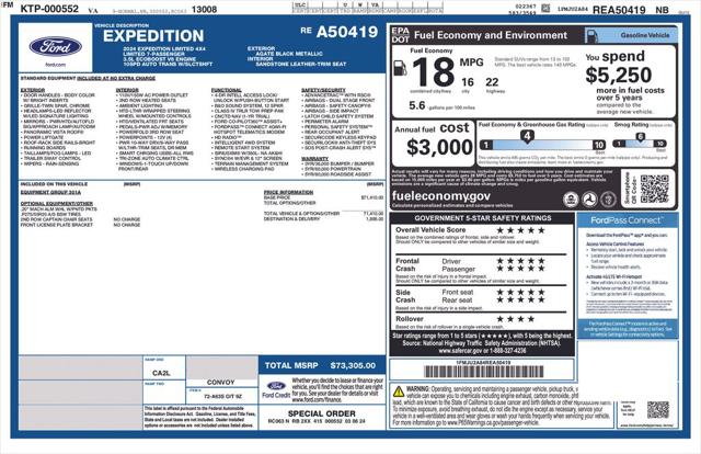 2024 Ford Expedition Limited 2024 Ford Expedition Limited