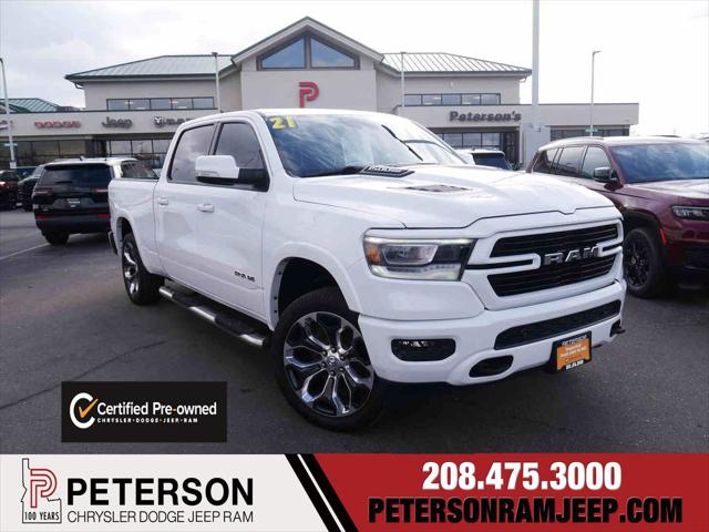 2021 RAM 1500 Laramie Crew Cab 4x4 64 Box 2021 RAM 1500 Laramie Crew Cab 4x4 64 Box