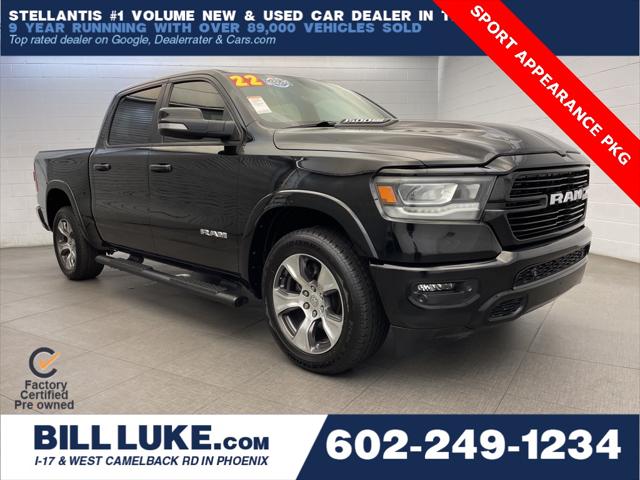 2022 RAM 1500 Laramie Crew Cab 4x2 57 Box 2022 RAM 1500 Laramie Crew Cab 4x2 57 Box