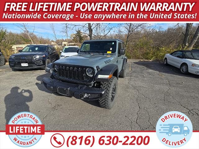 2025 Jeep Wrangler 2-Door Willys 4x4 2025 Jeep Wrangler 2-Door Willys 4x4