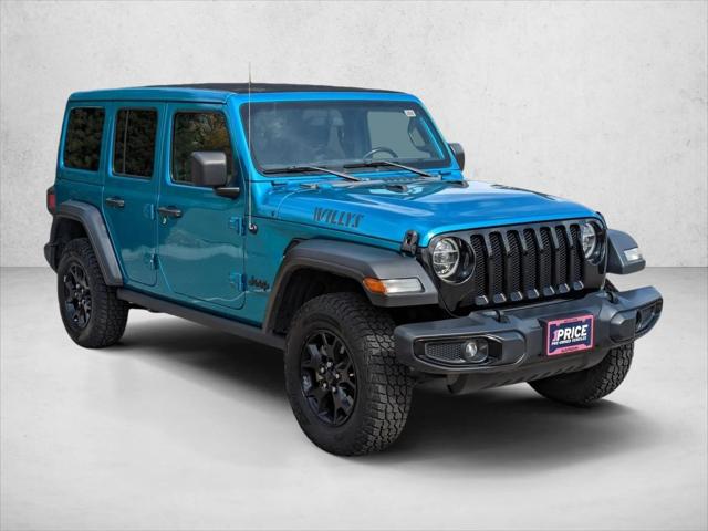 2020 Jeep Wrangler Unlimited Willys 4X4 2020 Jeep Wrangler Unlimited Willys 4X4