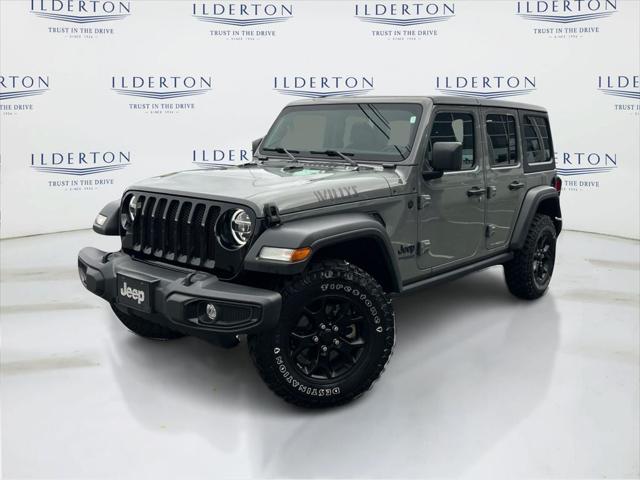 2021 Jeep Wrangler Unlimited Willys 4x4 2021 Jeep Wrangler Unlimited Willys 4x4