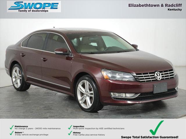 2014 Volkswagen Passat 2.0L TDI SEL Premium 2014 Volkswagen Passat 2.0L TDI SEL Premium