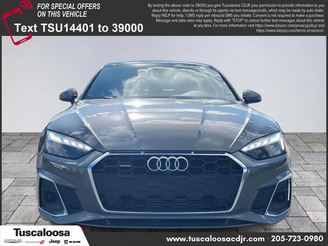 2023 Audi A5 Sportback Premium Plus 45 TFSI S line quattro S tronic 2023 Audi A5 Sportback Premium Plus 45 TFSI S line quattro S tronic