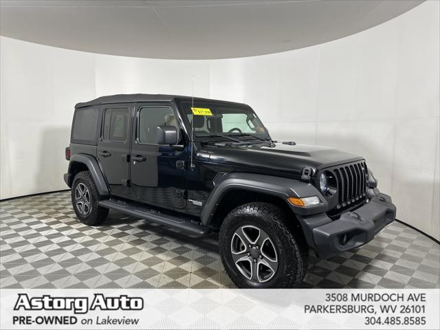 2021 Jeep Wrangler Unlimited Sport S 4x4 2021 Jeep Wrangler Unlimited Sport S 4x4