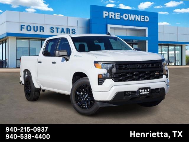 2024 Chevrolet Silverado 1500 2WD Crew Cab Short Bed Custom 2024 Chevrolet Silverado 1500 2WD Crew Cab Short Bed Custom