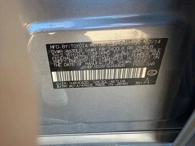 2015 Lexus IS 250 IS 250