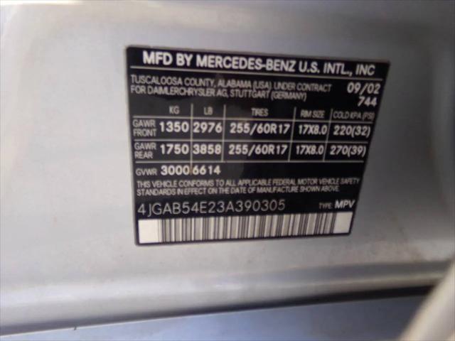 2003 Mercedes-Benz ML 320 ML 320