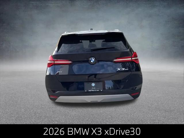 2026 BMW X3 30 xDrive