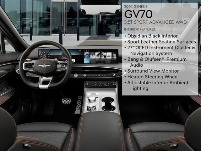 2026 Genesis GV70 3.5T Sport Advanced