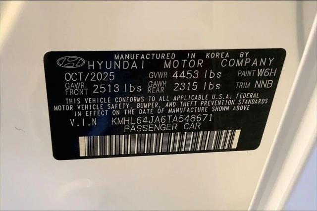 2026 Hyundai Sonata SEL Sport