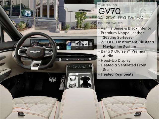 2026 Genesis GV70 3.5T Sport Prestige