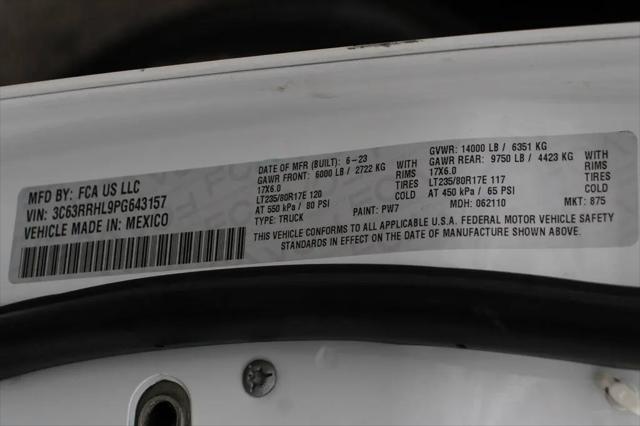 2023 Ram 3500 Big Horn Crew Cab 4x4 8 Box