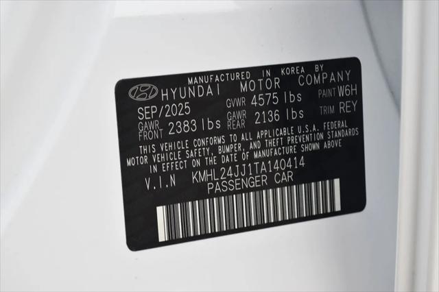 2026 Hyundai Sonata Hybrid Blue