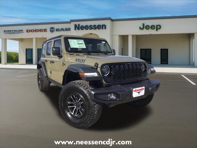 2026 Jeep Wrangler 4-Door Willys 4x4 for sale in Kingsville, TX