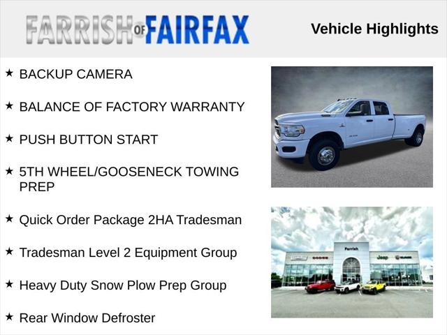 2022 RAM 3500 Tradesman Crew Cab 4x4 8 Box