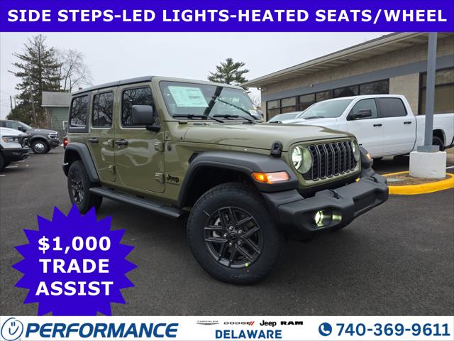 2026 Jeep Wrangler WRANGLER 4-DOOR SPORT S