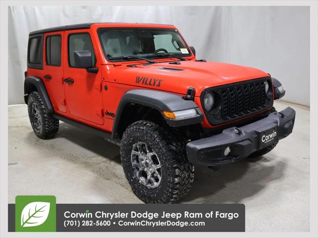 2026 Jeep Wrangler WRANGLER 4-DOOR WILLYS 2026 Jeep Wrangler WRANGLER 4-DOOR WILLYS