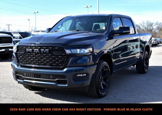 2026 RAM Ram 1500 RAM 1500 BIG HORN CREW CAB 4X4 57 BOX