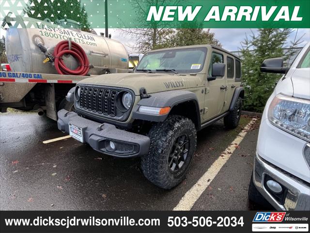 2026 Jeep Wrangler WRANGLER 4-DOOR WILLYS