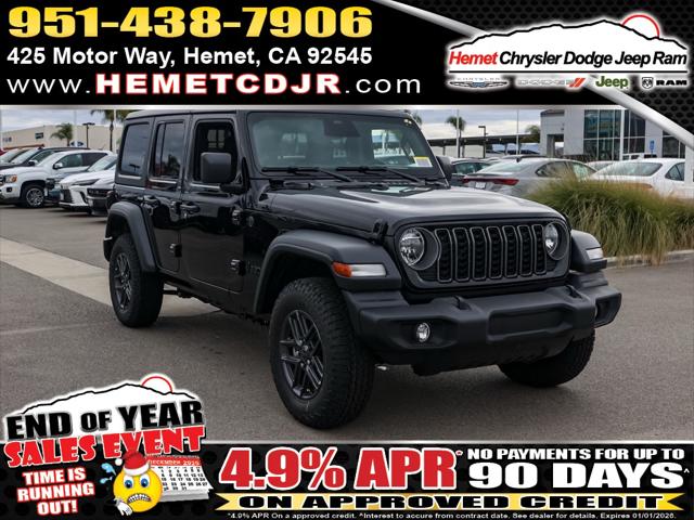 2026 Jeep Wrangler WRANGLER 4-DOOR SPORT S