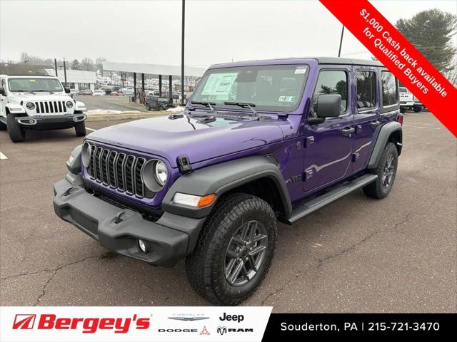 2026 Jeep Wrangler WRANGLER 4-DOOR SPORT S