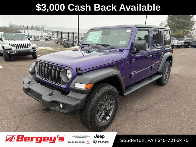 2026 Jeep Wrangler WRANGLER 4-DOOR SPORT S